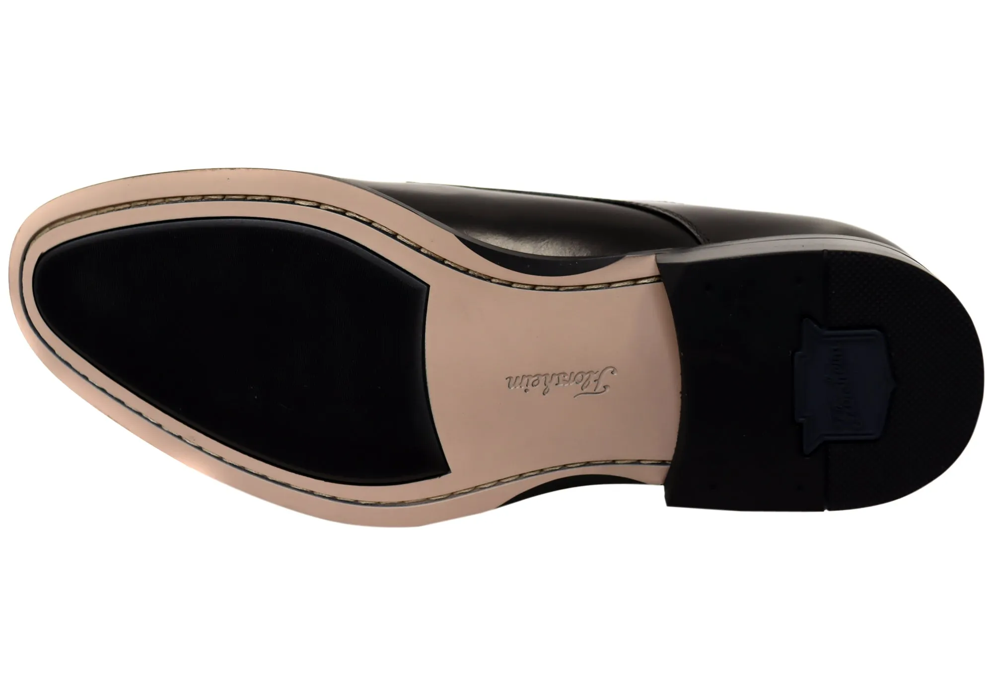 Florsheim Mens Sentinel Plain Derby EE Extra Wide Leather Dress Shoes