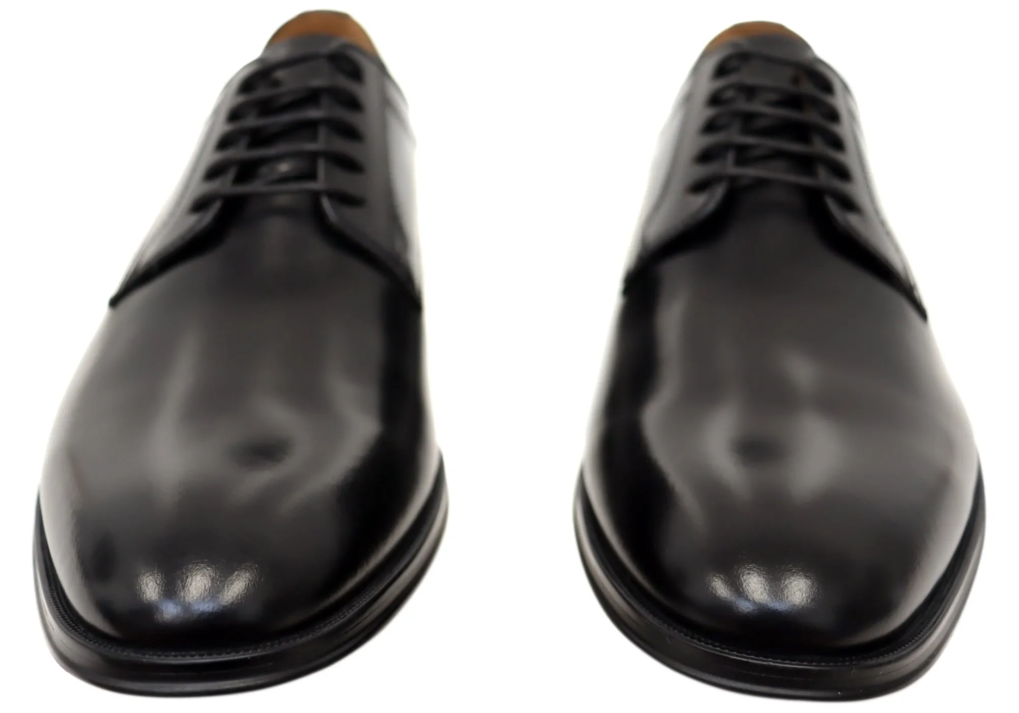 Florsheim Mens Sentinel Plain Derby EE Extra Wide Leather Dress Shoes