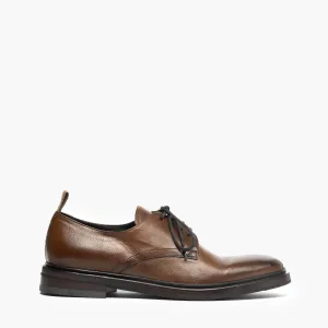 Gabriele | Men's derby shoes in a rich tan color