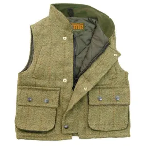 Game Kids Tweed Gilet