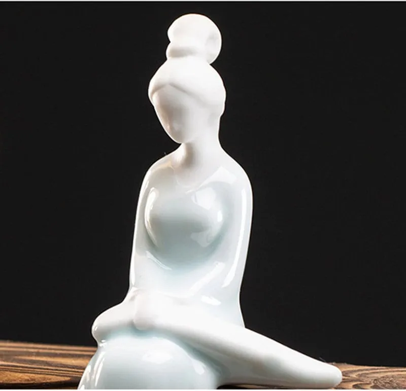 Incense burner waterfall Decoration Ceramic Burner Handmade Flower