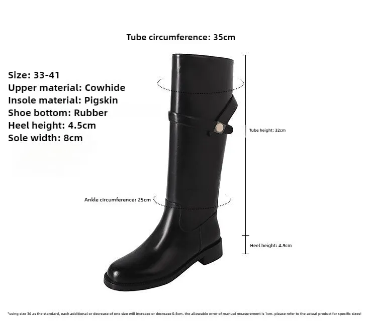 INSTOCK - Genuine Leather Boots in Brown and Black (Velvet or Leather Lining)