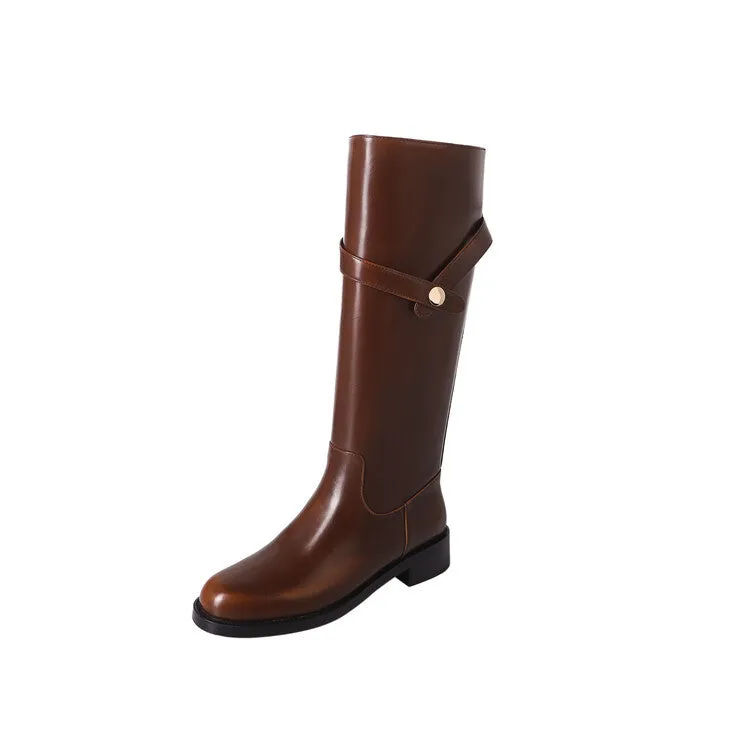 INSTOCK - Genuine Leather Boots in Brown and Black (Velvet or Leather Lining)