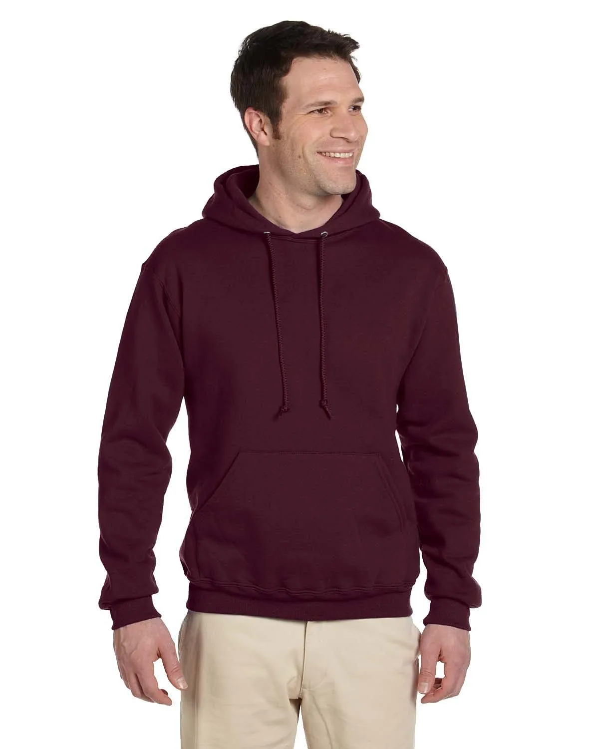 Jerzees SuperSweats Hooded Pullover Sweatshirt