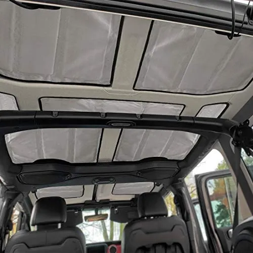 JL Headliner Hardtop Heat Insulation Kit 4 Door Roof Insulation Cotton