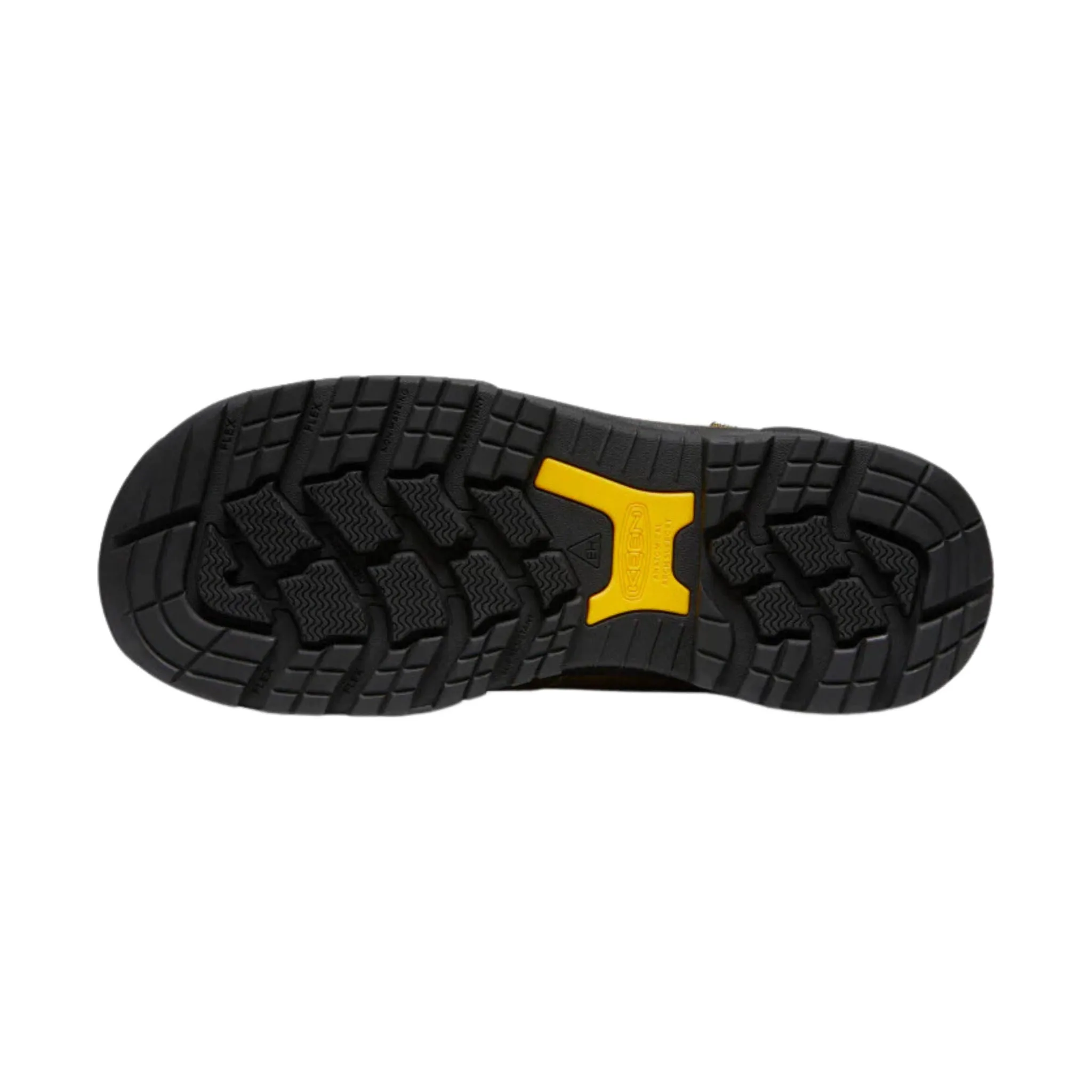KEEN Utility Men's Independence Oxford Waterproof Carbon Fiber Toe Work Shoes - Dark Earth/Black