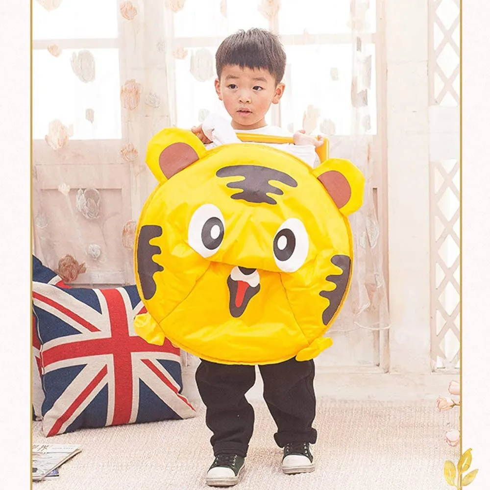 KIDS FOLDING MOON CHAIR - AVAILABLE IN 7 CUTE ANIMAL PATTERNS!