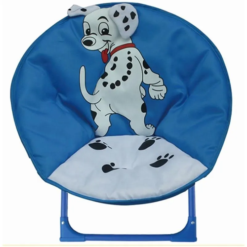 KIDS FOLDING MOON CHAIR - AVAILABLE IN 7 CUTE ANIMAL PATTERNS!
