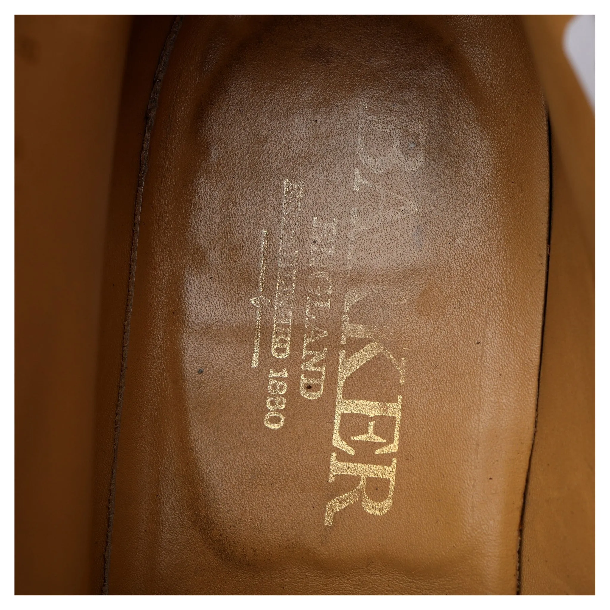'Kielder' Brown Leather Derby Boots UK 8 F