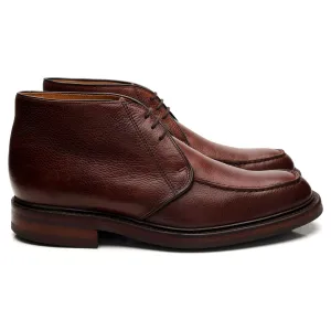 'Kielder' Brown Leather Derby Boots UK 8 F
