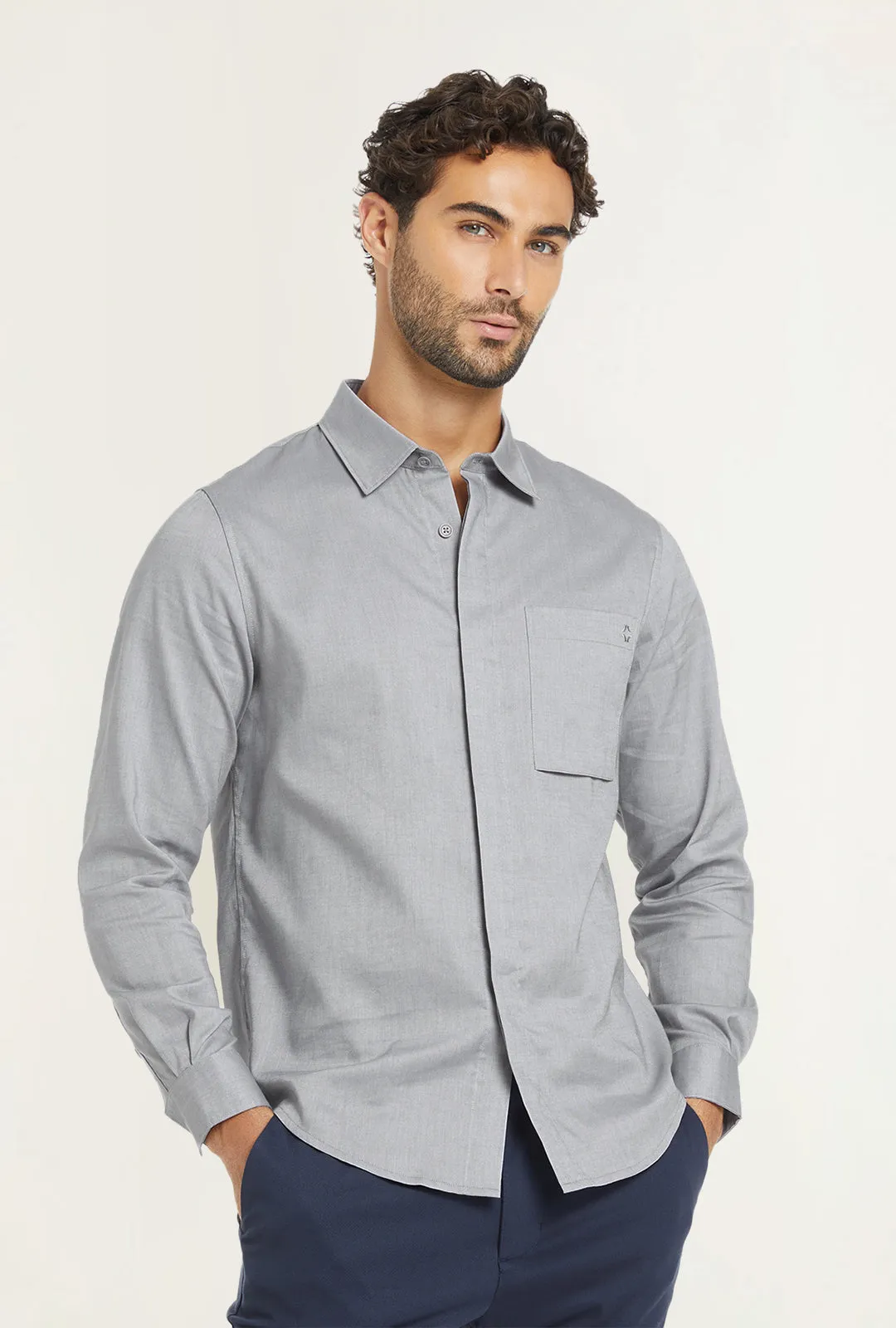 LAWRENCE - Regular-Fit Oxford Shirt