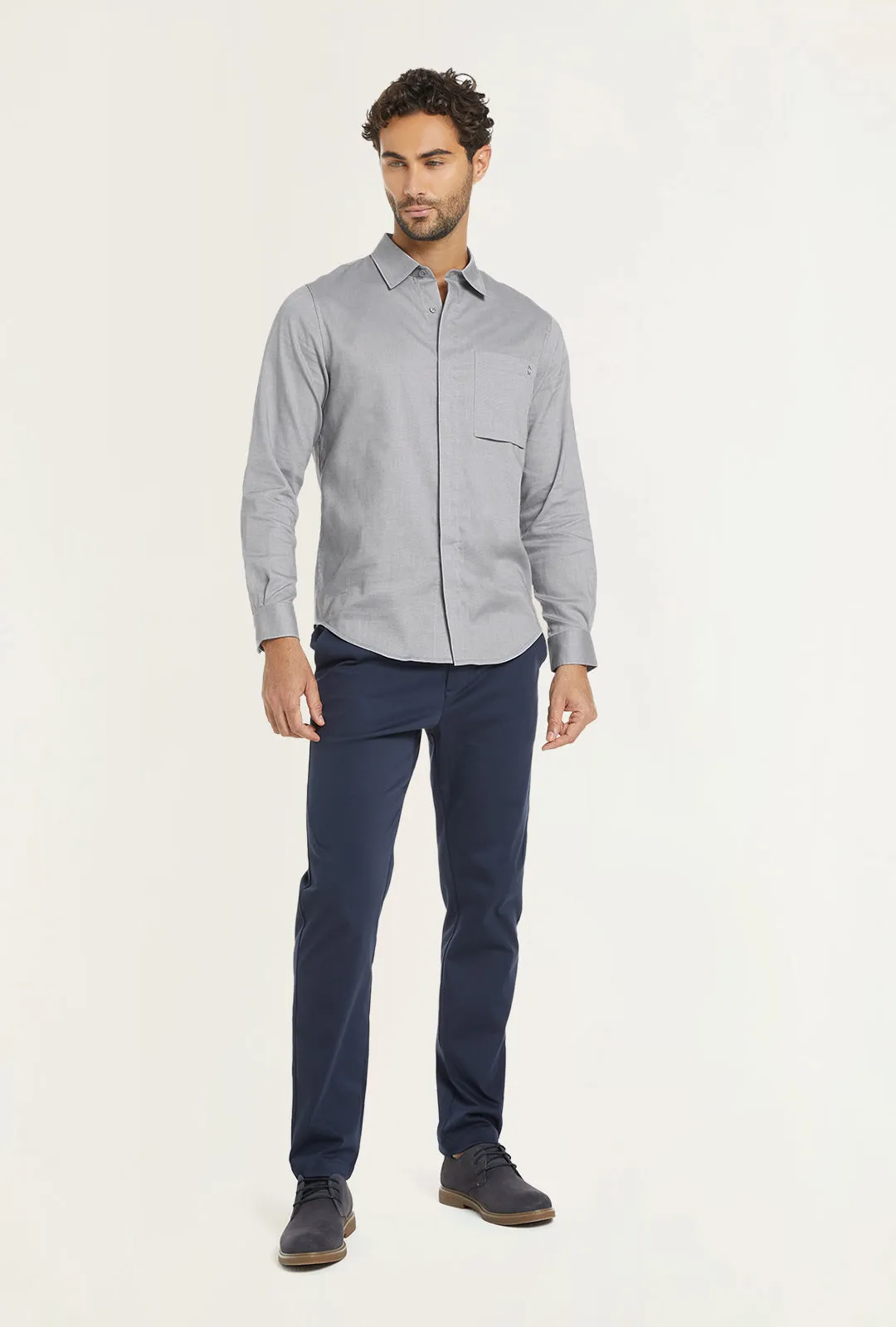LAWRENCE - Regular-Fit Oxford Shirt