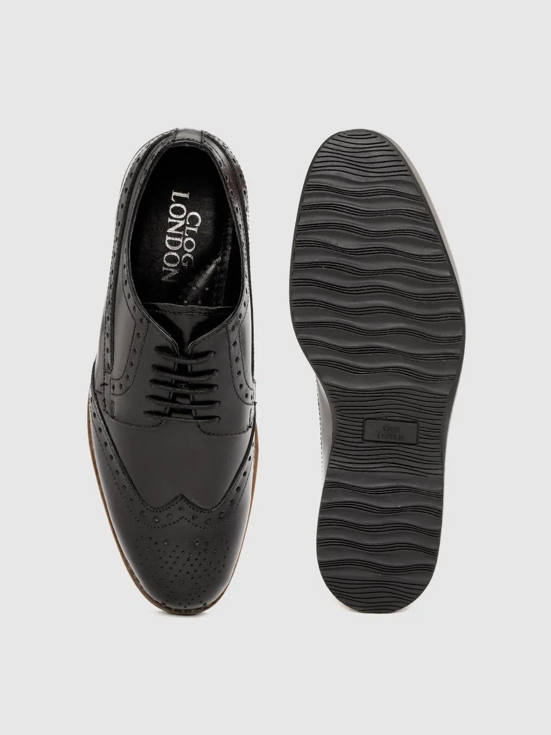 Leather Brogue Lace Up Shoes