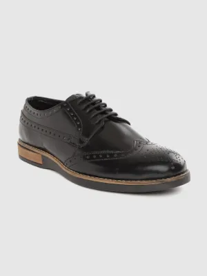 Leather Brogue Lace Up Shoes