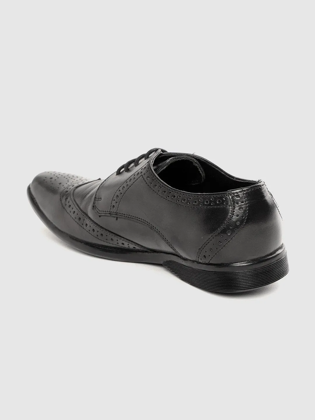 Leather Brogue Lace Up Shoes