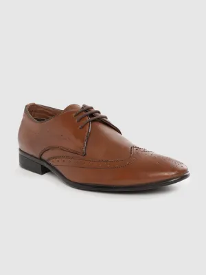 Leather Brogue Lace Up Shoes