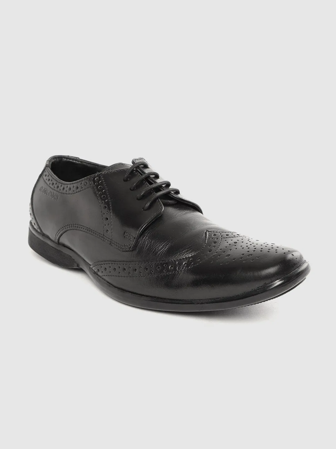 Leather Brogue Lace Up Shoes