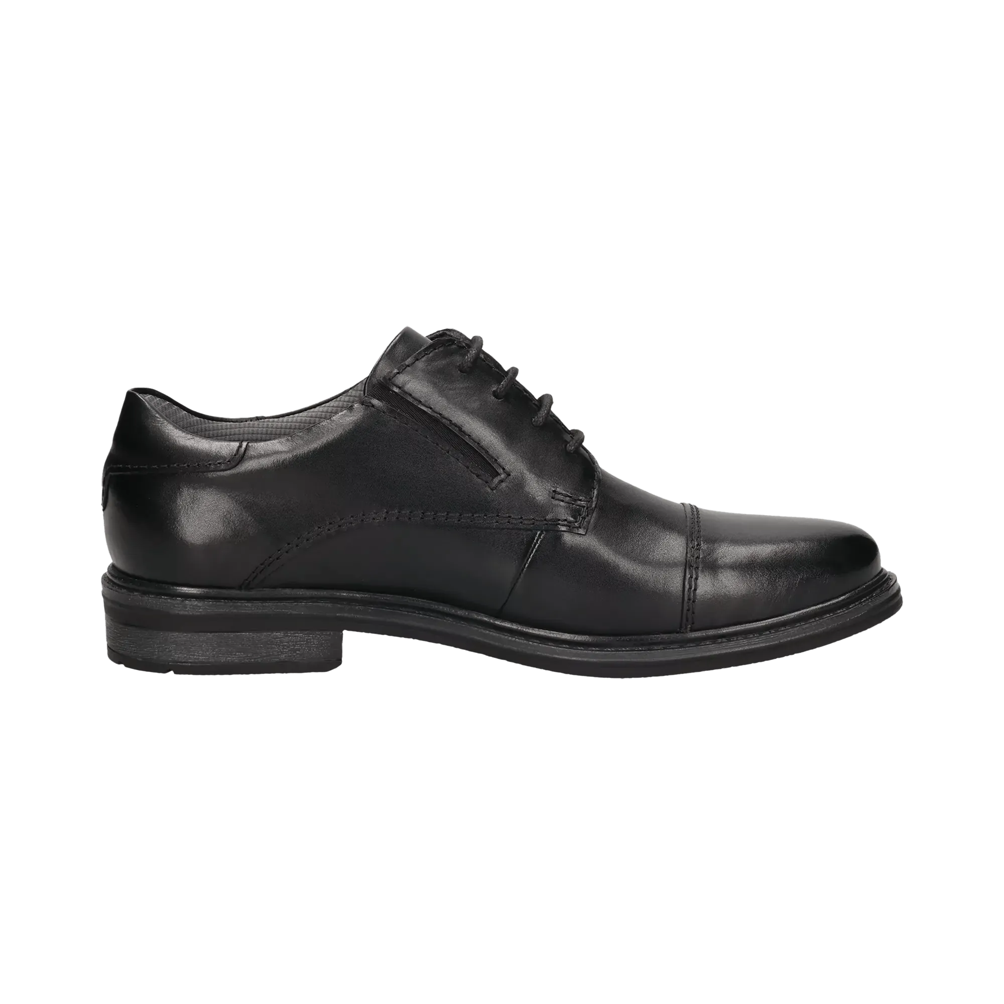 Leder Business Schnürer schwarz