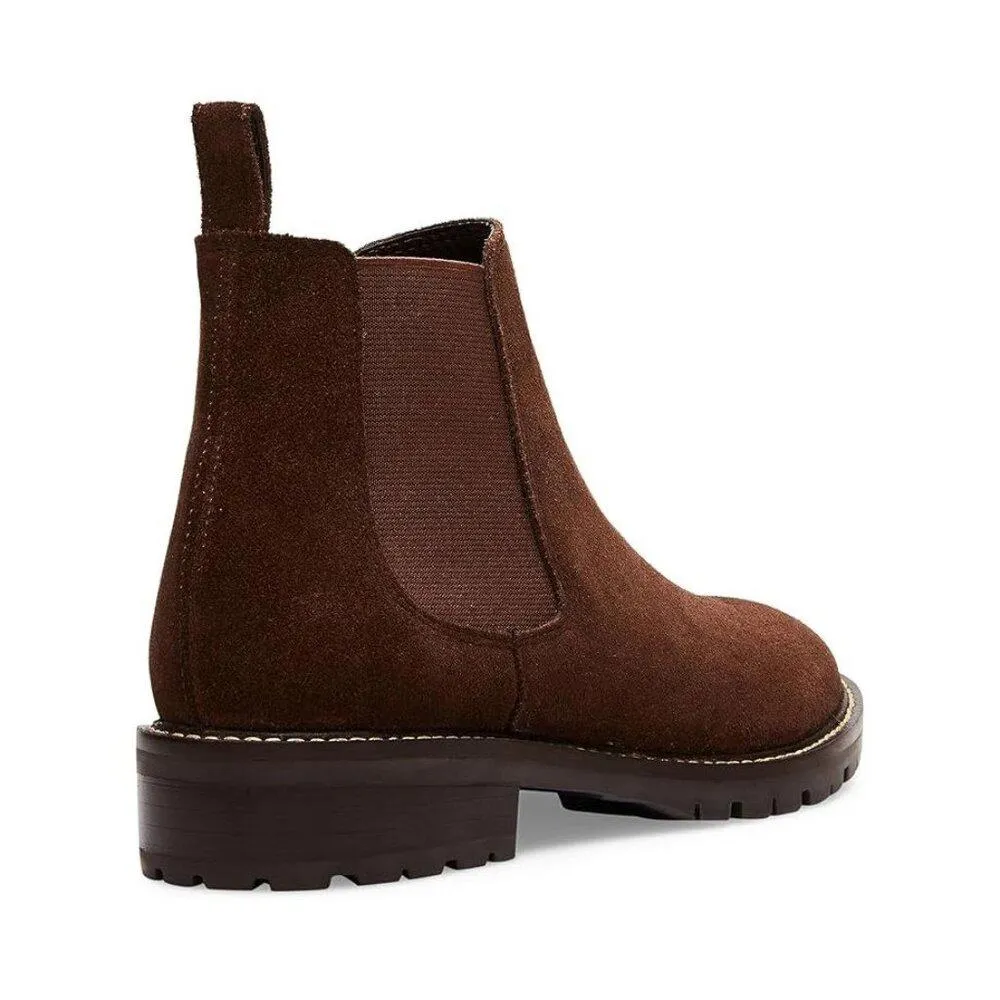 Leopold Brown Suede Ankle Boots