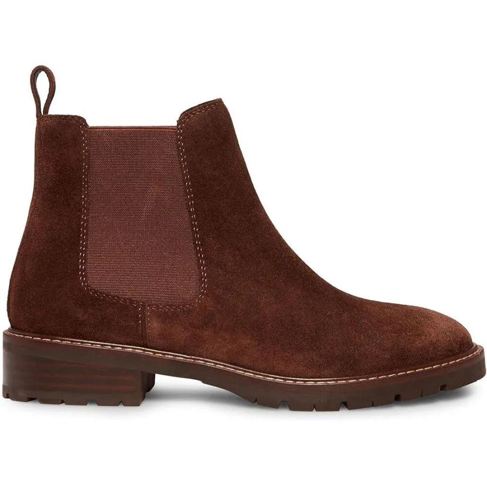 Leopold Brown Suede Ankle Boots