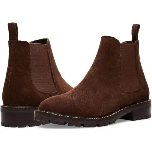 Leopold Brown Suede Ankle Boots