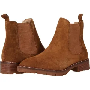 Leopold Chestnut Suede Ankle Boots