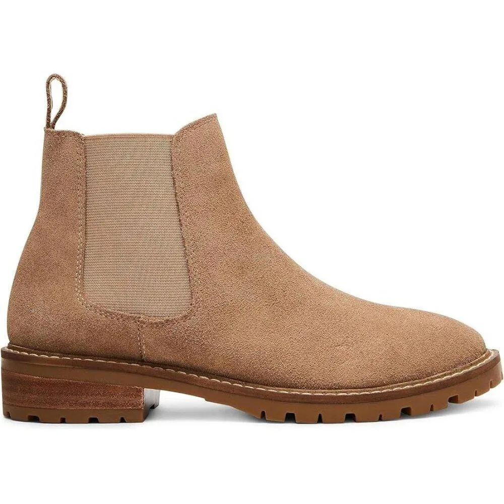 Leopold Oatmeal Suede Ankle Boots