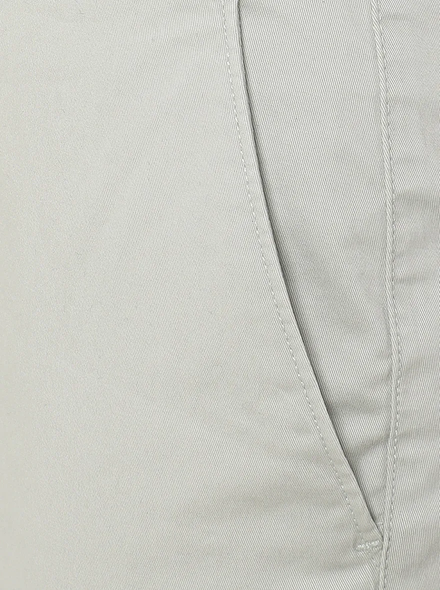 Light Pista Solid Super Slim Fit Casual Trouser | Greenfibre