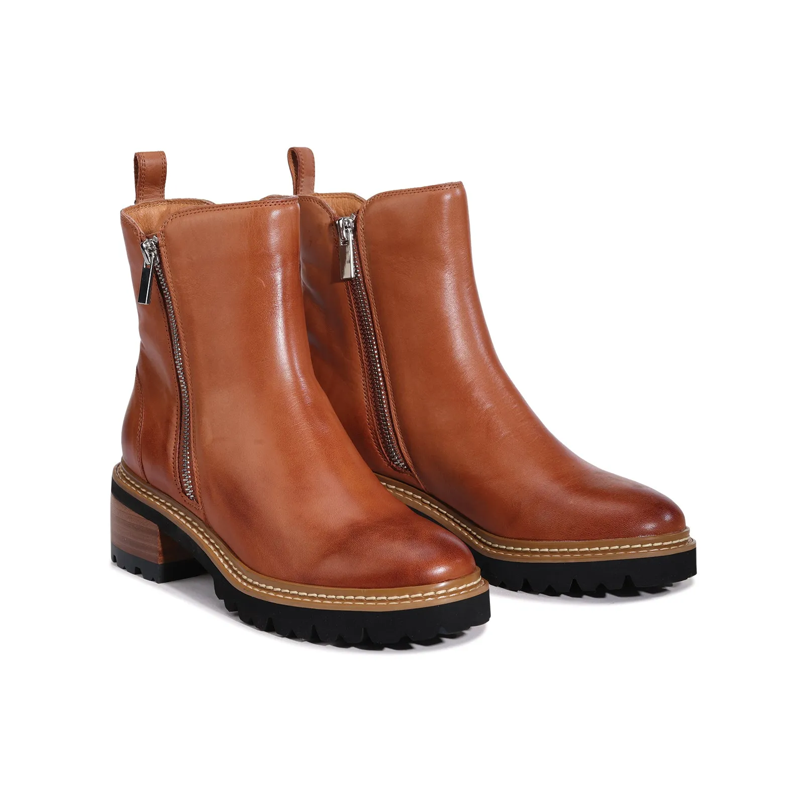 LINDIRA ANKLE BOOTS LEATHER