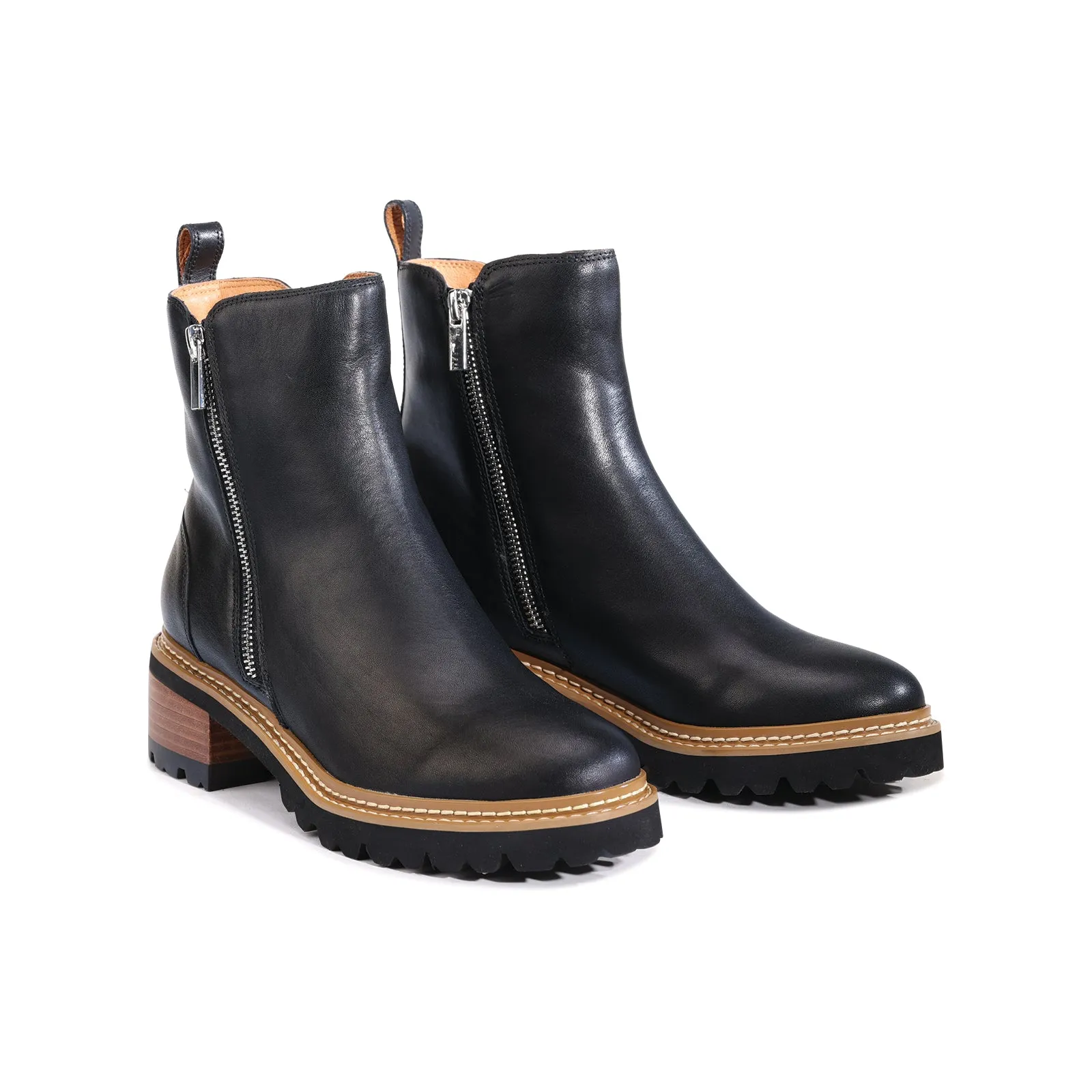 LINDIRA ANKLE BOOTS LEATHER