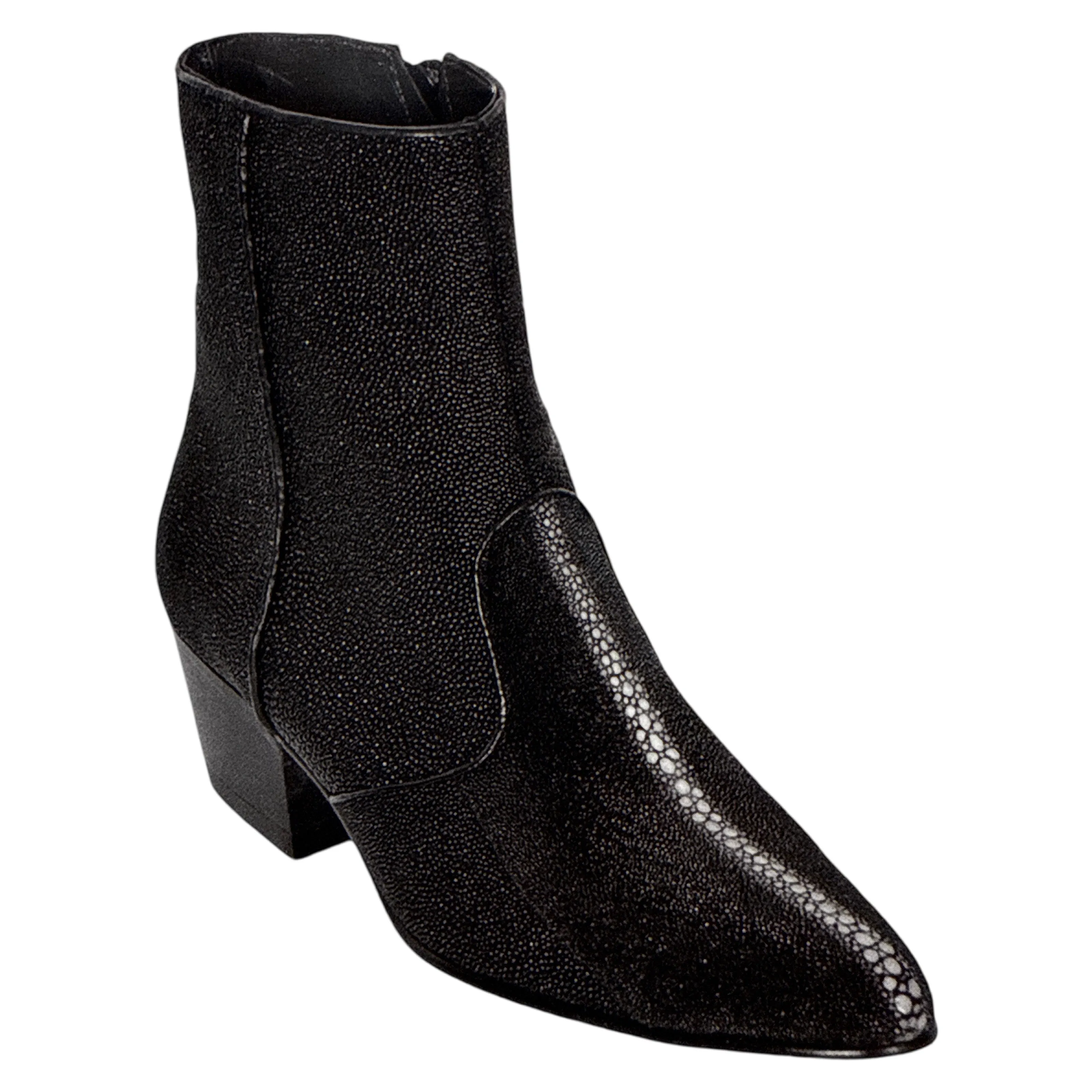 Los Altos Rowstone Stingray Zipper Dress Boots