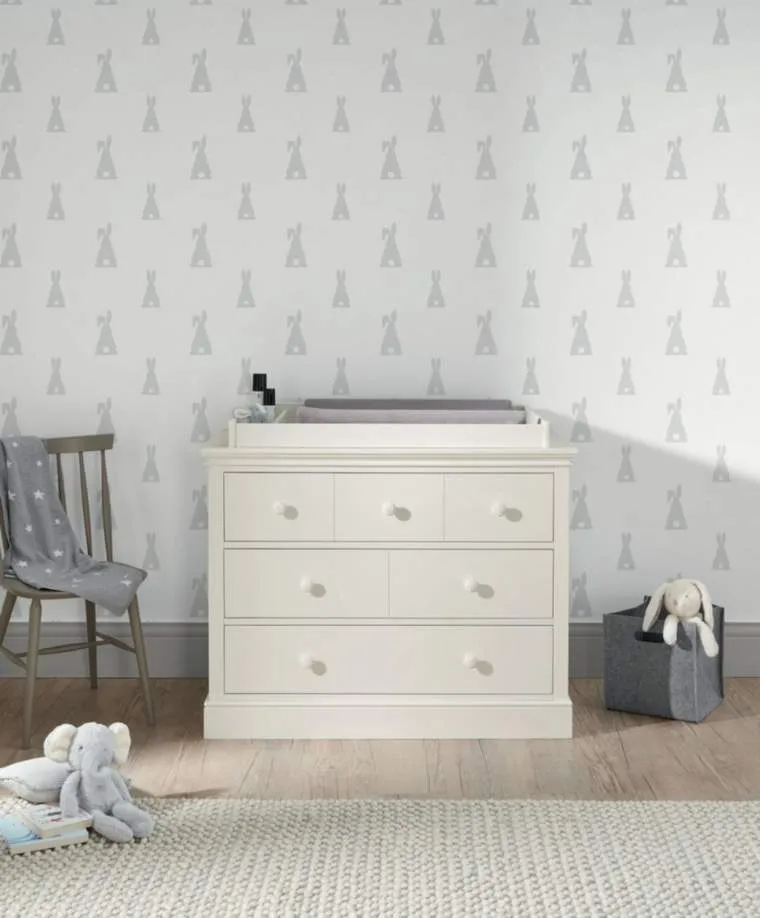 Mamas & Papas Oxford 2pc Furniture Set - Pure White