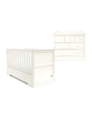Mamas & Papas Oxford 2pc Furniture Set - Pure White
