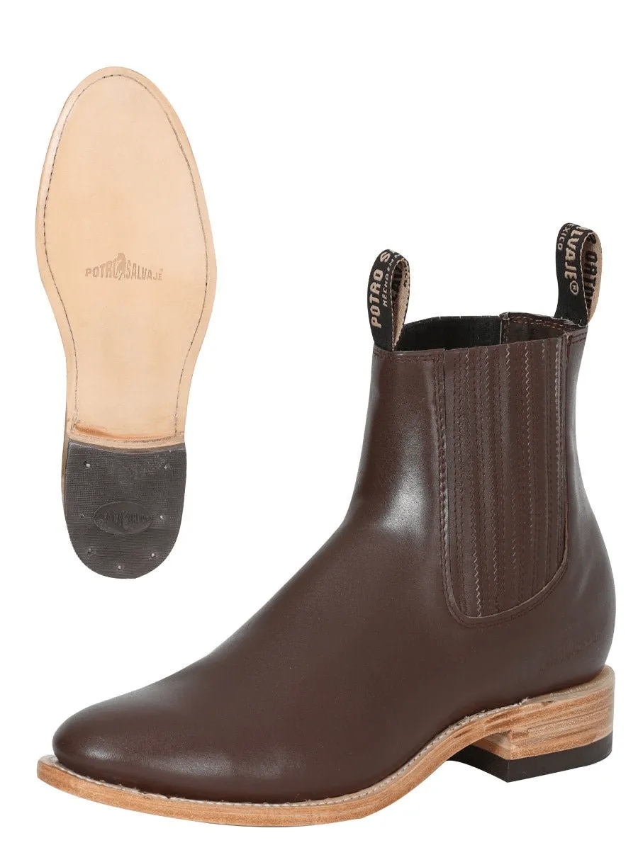 Men's Bovino Oscaria Leather Cowboy Boots 'Potro Salvaje' 123793