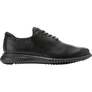 Men's Cole Haan 2.ZERØGRAND Laser Wingtip Black Leather