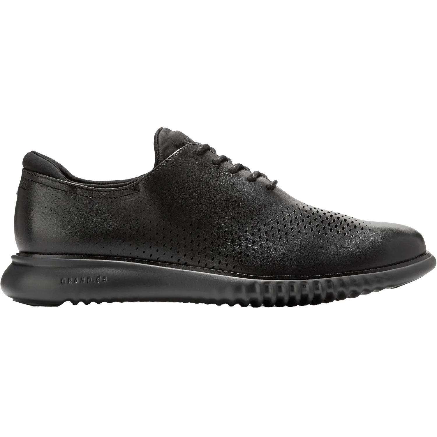 Men's Cole Haan 2.ZERØGRAND Laser Wingtip Black Leather