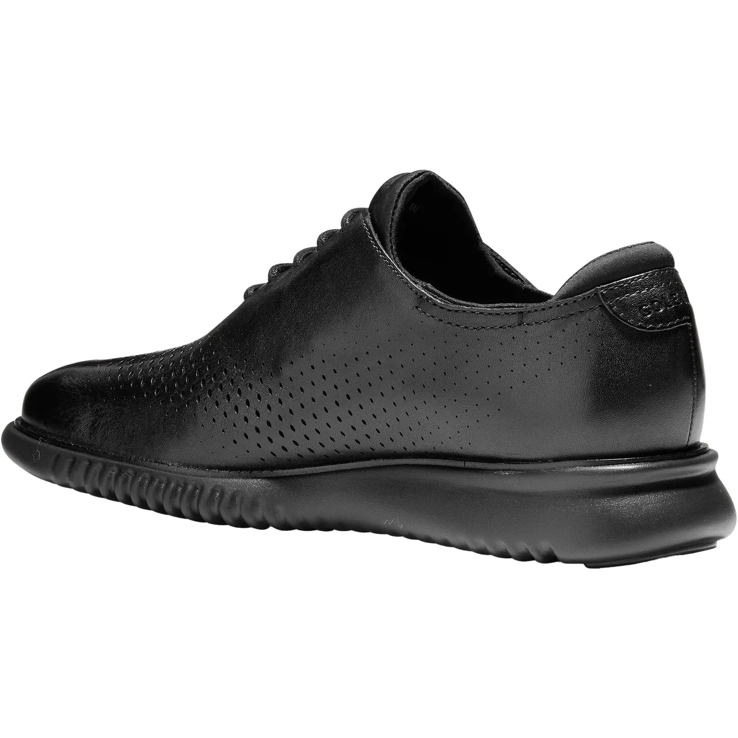 Men's Cole Haan 2.ZERØGRAND Laser Wingtip Black Leather