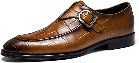Men's Dress Loafers Monk Strap