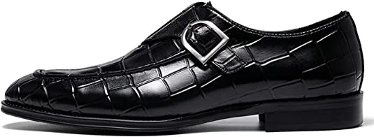 Men's Dress Loafers Monk Strap