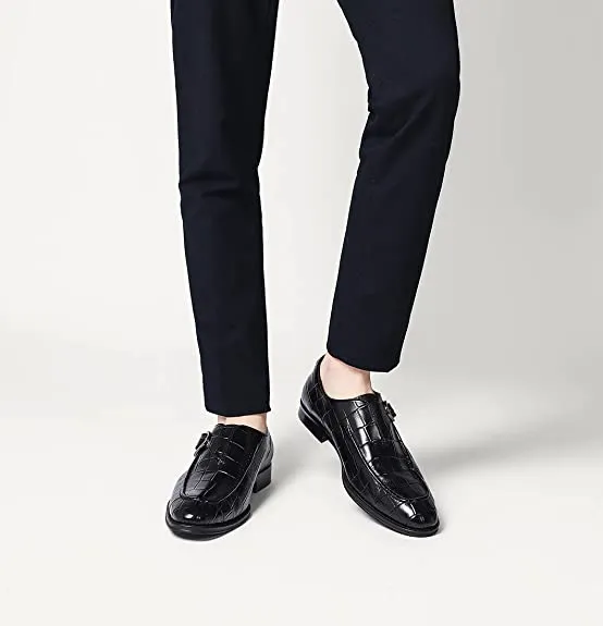 Men's Dress Loafers Monk Strap
