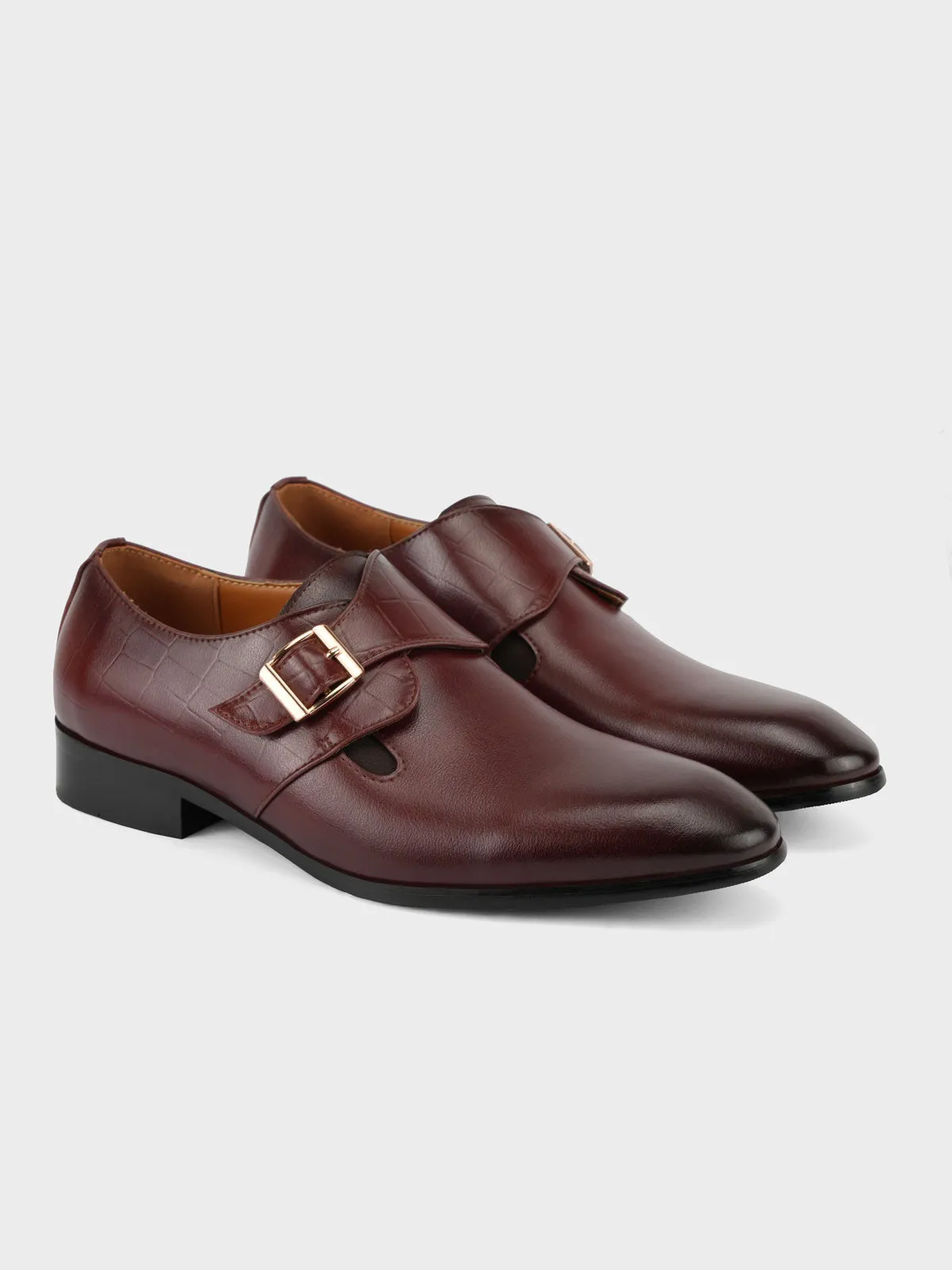 Mens "LAZARE" Monk Strap Formal Shoes