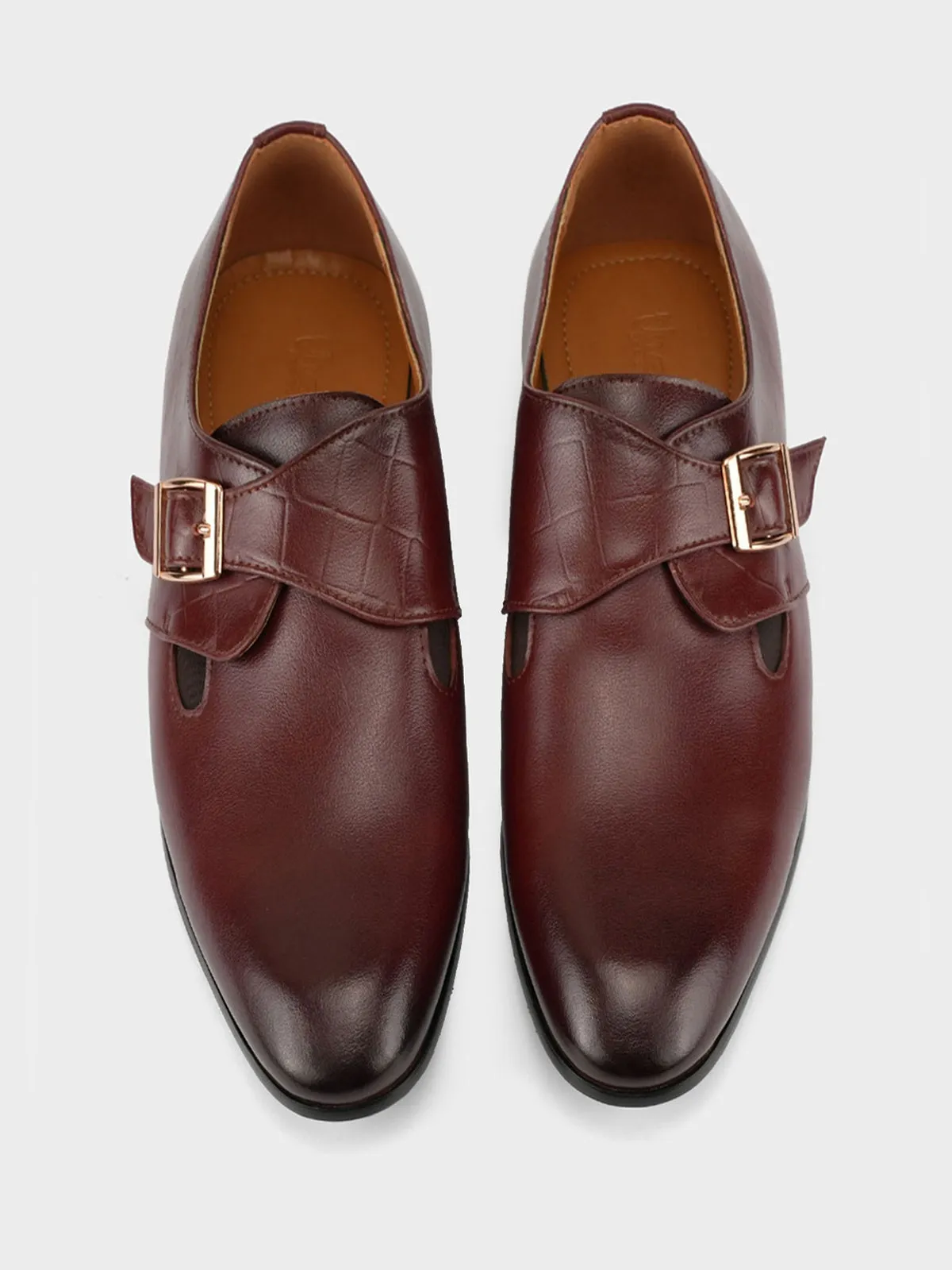 Mens "LAZARE" Monk Strap Formal Shoes
