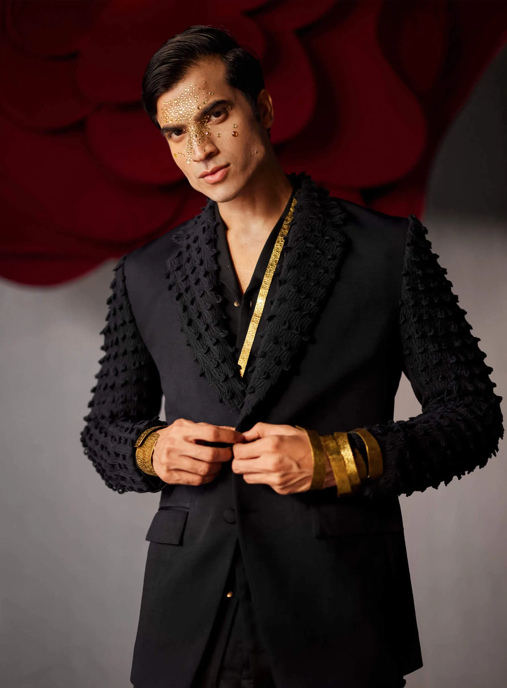 Midnight blue stygian blazer and trouser