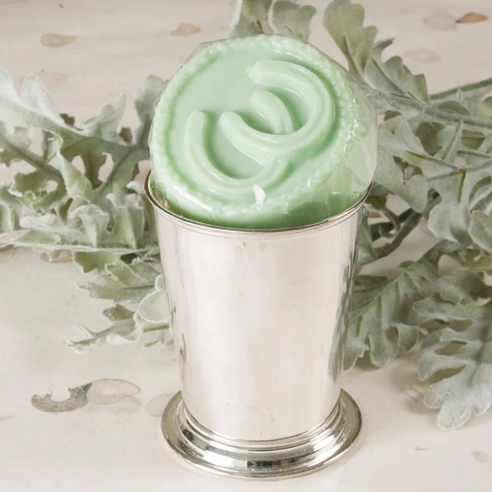Mint Julep Scented Horseshoe Guest Soap