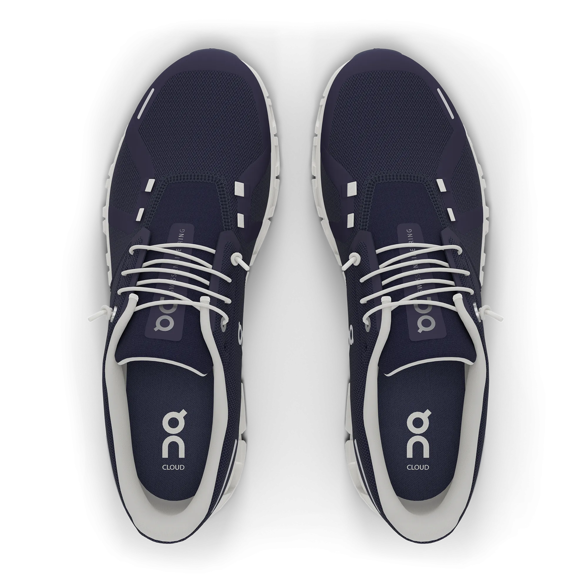 On Running Men's Athletic Cloud 6 - Midnight/White