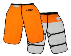Oregon Chainsaw Chaps Apron Style With Clips