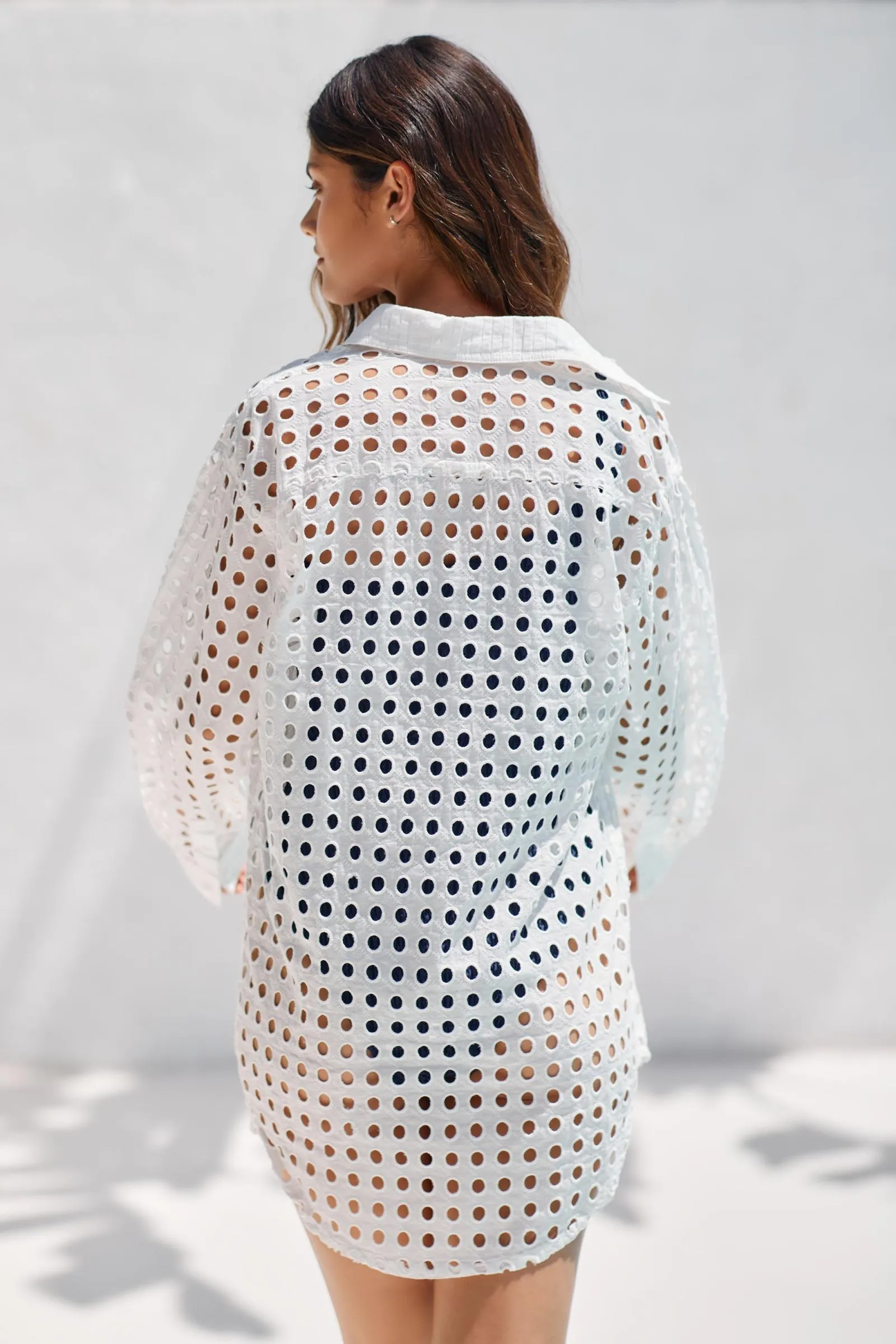 Oxford Tunic Eyelet