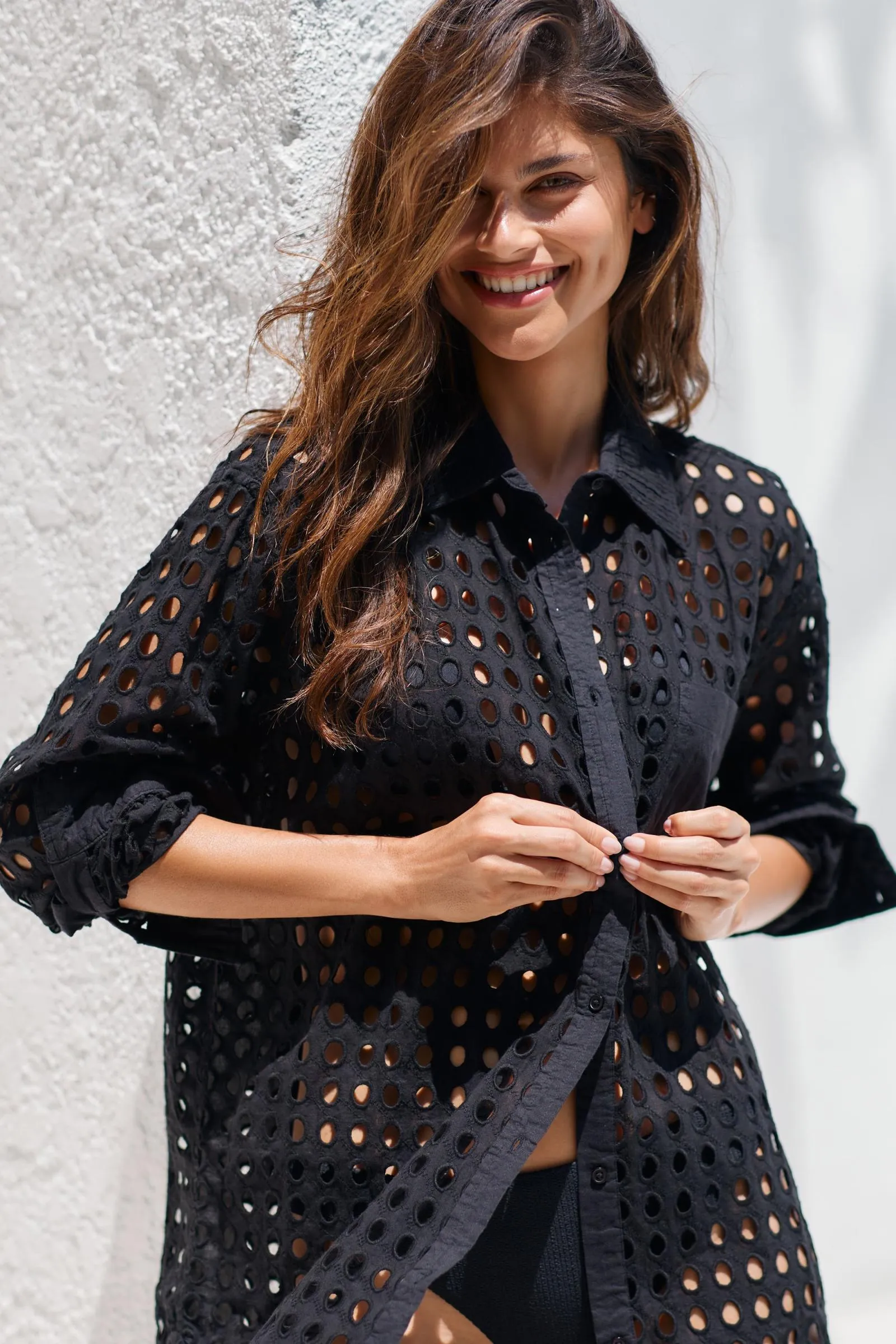 Oxford Tunic Eyelet