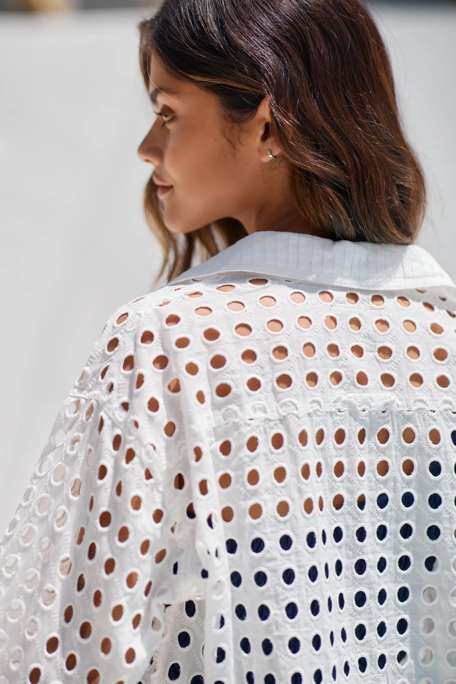 Oxford Tunic Eyelet