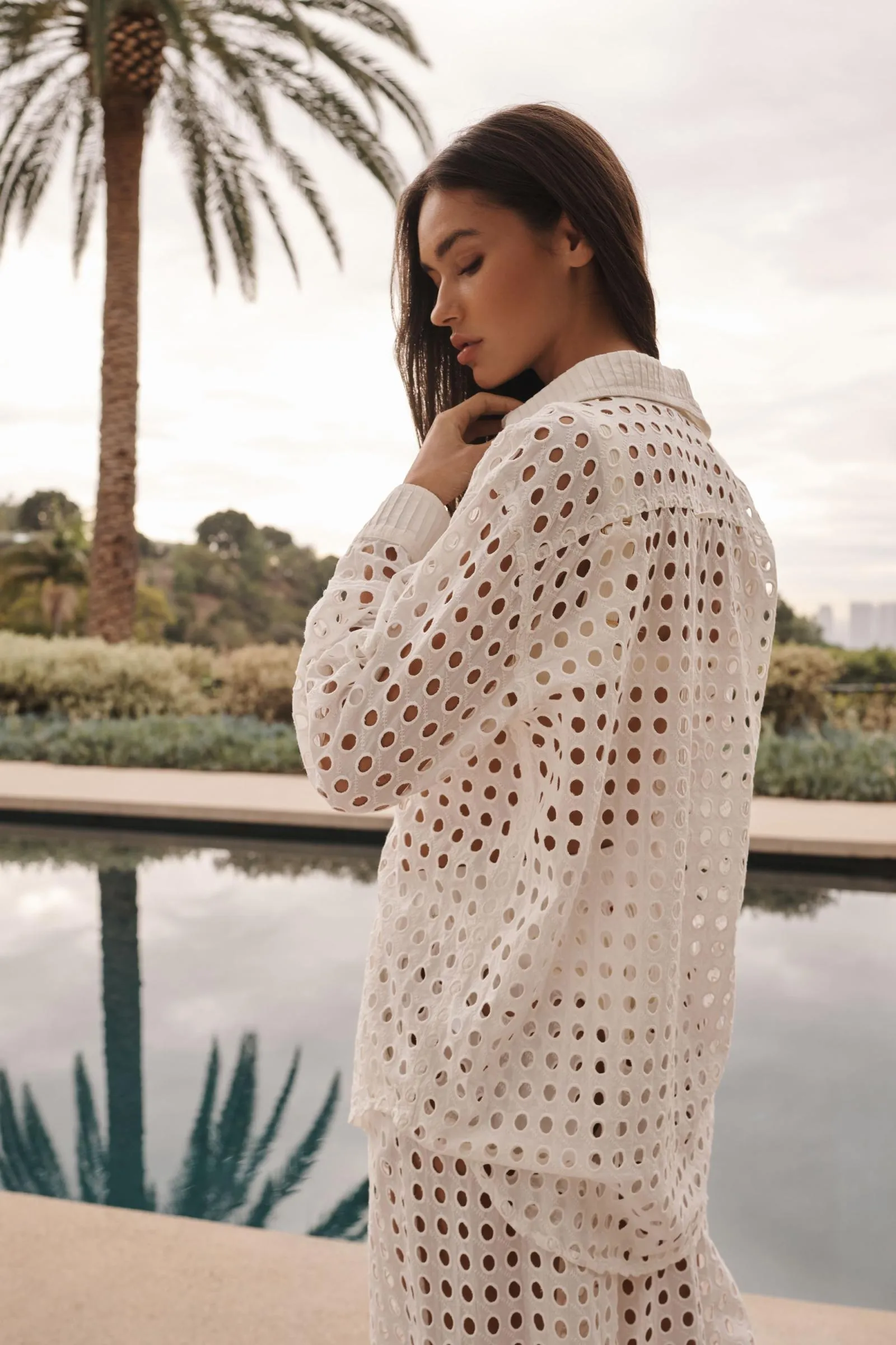 Oxford Tunic Eyelet